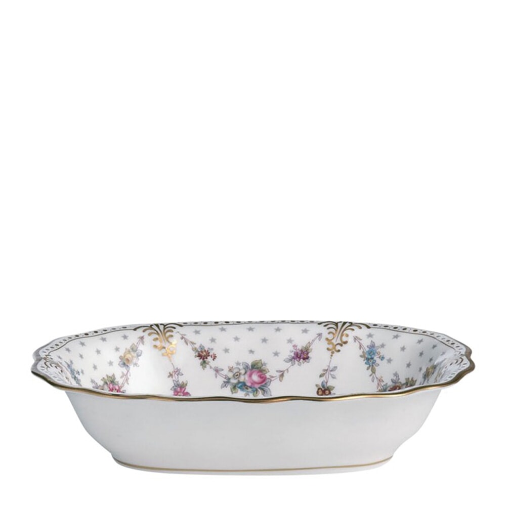  Crown Derby  Antoinette 皿 Royal Crown Derby Royal Antoinette Rim Soup 8.5